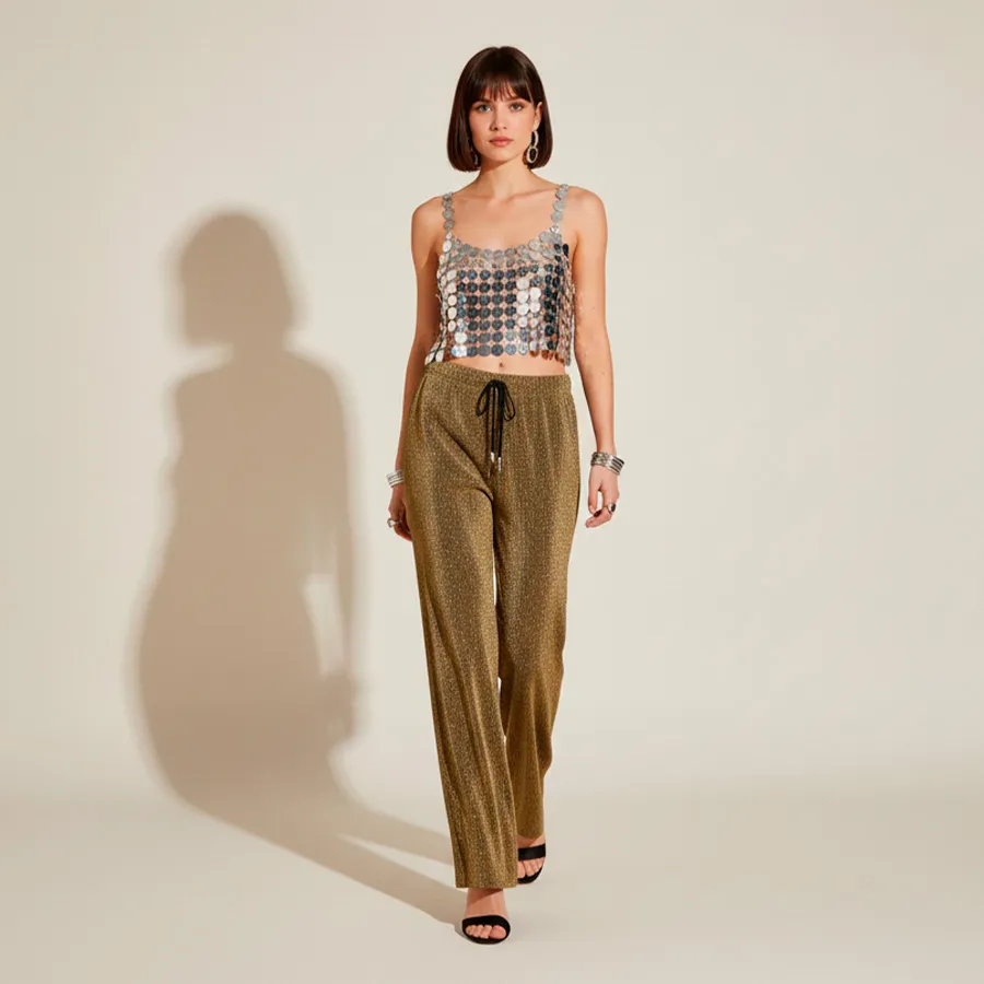 OJ9009 PANTALON BRILLOSO 5848